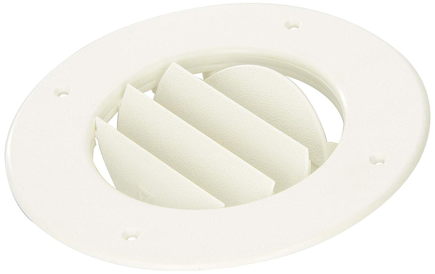 D And W Inc 8840WH Louvered Air Conditioning Ceiling Vent